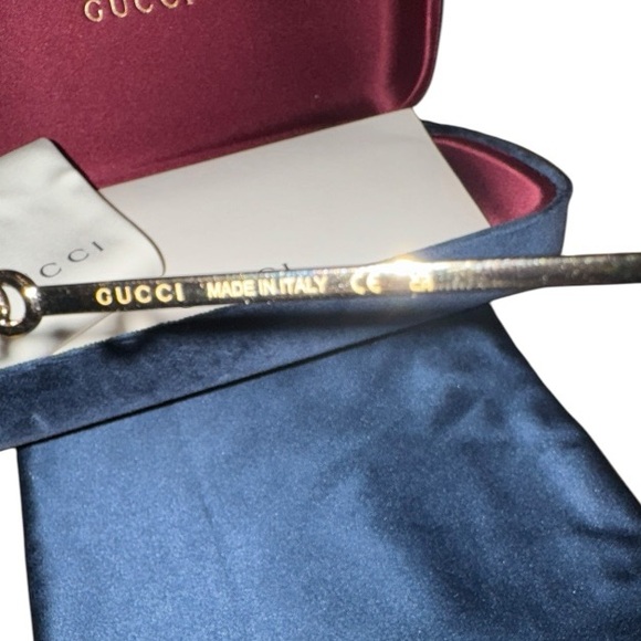 Gucci Horsebit Black Sunglasses - Picture 7 of 9